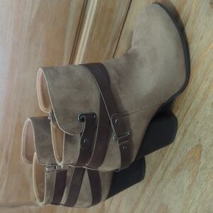 Suede Booties